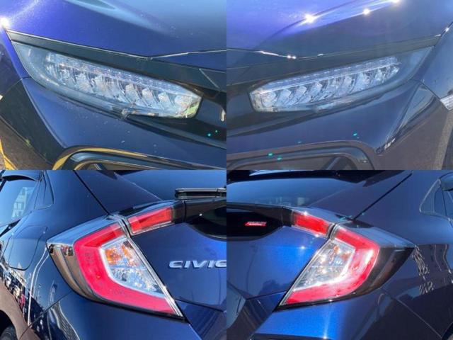 シビック ヒョウジュン 保証書/純正 SDナビ/衝突安全装置/シートヒーター/車線逸脱防止支援システム/ヘッドランプ LED/Bluetooth接続/ETC/EBD付ABS/横滑り防止装置/アイドリングストップ バックカメラ(56枚目)
