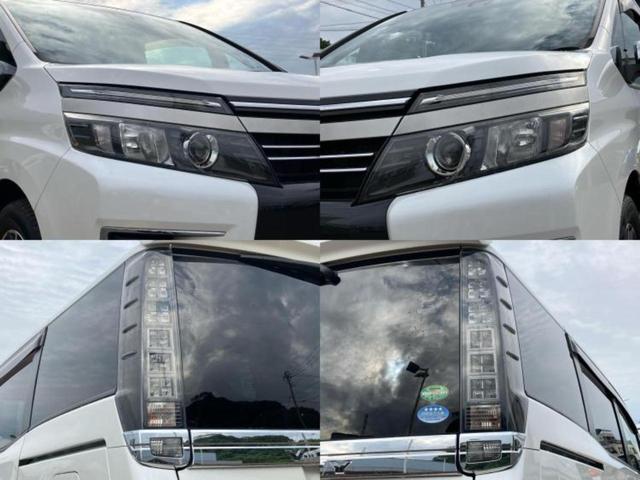 ヴォクシー ZSキラメキ2 新品タイヤ/社外 9インチ SDナビ/フリップダウンモニター 社外 10.1インチ/衝突安全装置/両側電動スライドドア/車線逸脱防止支援システム/ヘッドランプ LED/ETC/EBD付ABS(56枚目)