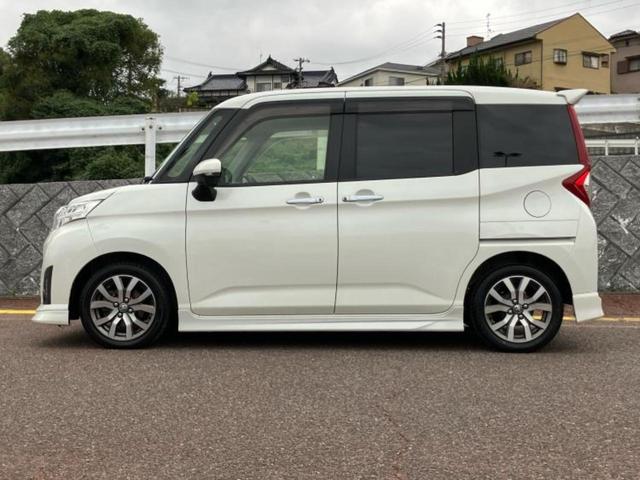 ルーミー カスタムG-T 純正エアロ/保証書/社外 9インチ SDナビ/衝突安全装置/両側電動スライドドア/車線逸脱防止支援システム/パーキングアシスト バックガイド/ドライブレコーダー 社外 衝突被害軽減システム フルエアロ(2枚目)