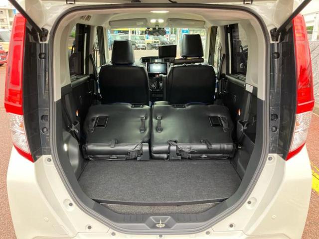 ルーミー カスタムG-T 純正エアロ/保証書/社外 9インチ SDナビ/衝突安全装置/両側電動スライドドア/車線逸脱防止支援システム/パーキングアシスト バックガイド/ドライブレコーダー 社外 衝突被害軽減システム フルエアロ(19枚目)