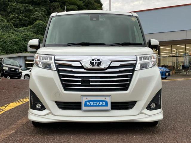 ルーミー カスタムG-T 純正エアロ/保証書/社外 9インチ SDナビ/衝突安全装置/両側電動スライドドア/車線逸脱防止支援システム/パーキングアシスト バックガイド/ドライブレコーダー 社外 衝突被害軽減システム フルエアロ(47枚目)