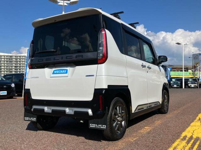 デリカミニ 4WD Tプレミアム 新品タイヤ/保証書/純正 9インチ SDナビ/デジタルインナーミラー/イーアシスト(ミツビシ)/両側電動スライドドア/シートヒーター 前席/マルチアラウンドモニター/車線逸脱防止支援システム 4WD(3枚目)