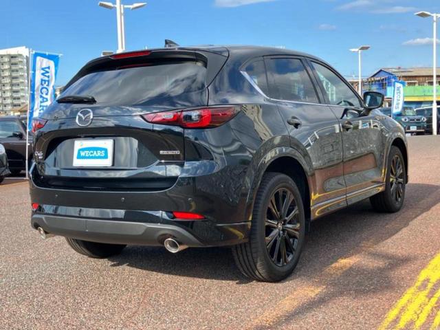 ＣＸ－５ ４ＷＤ　ＸＤスポーツアピアランス　ＢＯＳＥ／保証書／純正　１０．２インチ　メモリーナビ／衝突安全装置／シートヒーター　前席／３６０°ビューモニター／車線逸脱防止支援システム／シート　フルレザー／電動バックドア／ドライブレコーダー　前後（3枚目）