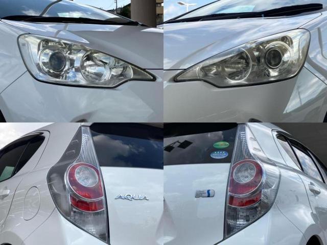 アクア Ｇ　新品タイヤ／保証書／社外　ＳＤナビ／Ｂｌｕｅｔｏｏｔｈ接続／ＥＴＣ／ＥＢＤ付ＡＢＳ／横滑り防止装置／アイドリングストップ／フルセグＴＶ／エアバッグ　運転席／エアバッグ　助手席／パワーウインドウ（56枚目）