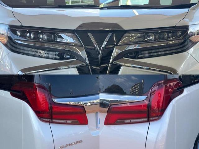 アルファード Ｓタイプゴールド２　サンルーフ／エアロ／保証書／純正　ＳＤナビ／フリップダウンモニター／デジタルインナーミラー／トヨタセーフティセンス／両側電動スライドドア／車線逸脱防止支援システム／シート　ハーフレザー／電動バックドア（56枚目）