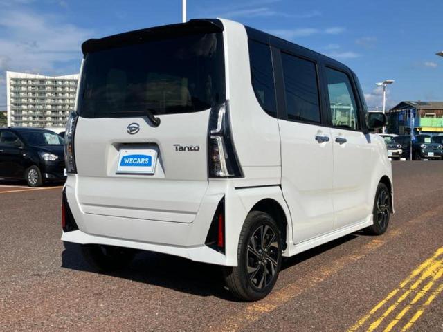 タント カスタムX 保証書/ディスプレイオーディオ9インチ/スマートアシスト(トヨタ・ダイハツ)/両側電動スライドドア/シートヒーター 前席/車線逸脱防止支援システム/シート ハーフレザー 衝突被害軽減システム TV(3枚目)