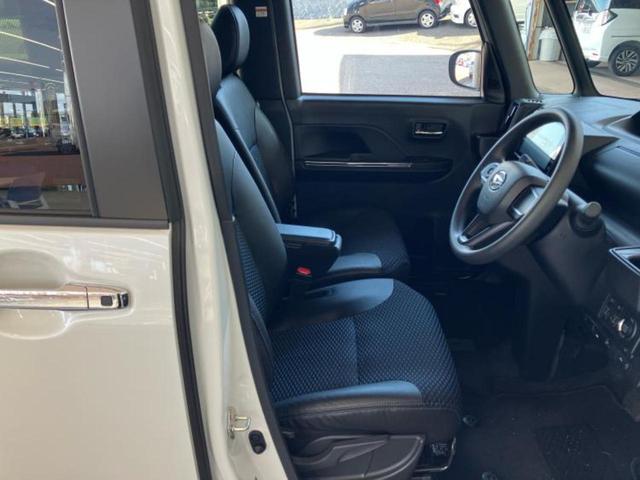 タント カスタムX 保証書/ディスプレイオーディオ9インチ/スマートアシスト(トヨタ・ダイハツ)/両側電動スライドドア/シートヒーター 前席/車線逸脱防止支援システム/シート ハーフレザー 衝突被害軽減システム TV(4枚目)