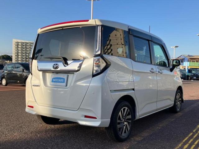 ルーミー カスタムG 保証書/純正 SDナビ/スマートアシスト(トヨタ・ダイハツ)/両側電動スライドドア/パノラミックビューモニター/ヘッドランプ LED/Bluetooth接続/ETC/EBD付ABS 全周囲カメラ(3枚目)