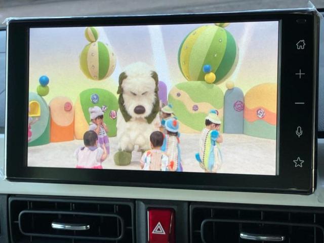 ムーヴキャンバス ストライプスGターボ 保証書/ディスプレイオーディオ9インチ/スマートアシスト(トヨタ・ダイハツ)/両側電動スライドドア/シートヒーター 前席/車線逸脱防止支援システム/パーキングアシスト バックガイド ターボ TV(11枚目)