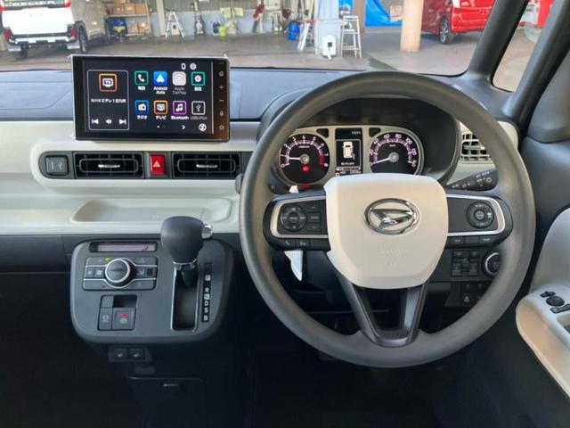 ムーヴキャンバス ストライプスGターボ 保証書/ディスプレイオーディオ9インチ/スマートアシスト(トヨタ・ダイハツ)/両側電動スライドドア/シートヒーター 前席/車線逸脱防止支援システム/パーキングアシスト バックガイド ターボ TV(14枚目)