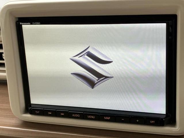 アルトラパン X 新品タイヤ/保証書/純正 8インチ メモリーナビ/セーフティサポート(スズキ)/シートヒーター 前席/全方位モニター/車線逸脱防止支援システム/ドライブレコーダー 前後/ヘッドランプ HID ドラレコ(9枚目)