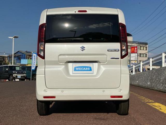 スペーシア ハイブリッドG 保証書/セーフティサポート(スズキ)/車線逸脱防止支援システム/EBD付ABS/横滑り防止装置/アイドリングストップ/禁煙車/エアバッグ 運転席/エアバッグ 助手席/衝突安全ボディ/パワーウインドウ(48枚目)