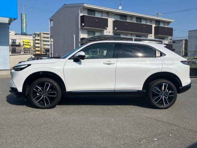 ヴェゼル eHEV Z 保証書/ディスプレイオーディオ+ナビ/衝突安全装置/シートヒーター 前席/車線逸脱防止支援システム/シート ハーフレザー/電動バックドア/ドライブレコーダー 前後/ヘッドランプ LED バックカメラ(2枚目)