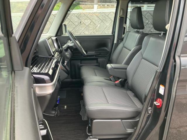 フレアワゴンカスタムスタイル ハイブリッドＸＳ　保証書／純正　ＳＤナビ／衝突安全装置／両側電動スライドドア／シートヒーター／３６０°ビューモニター／車線逸脱防止支援システム／シート　合皮／ドライブレコーダー　前後／ヘッドランプ　ＨＩＤ　ワンオーナー（6枚目）