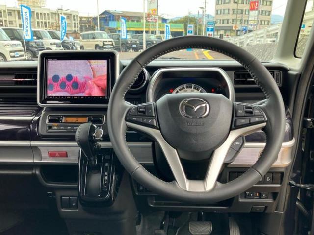 フレアワゴンカスタムスタイル ハイブリッドＸＳ　保証書／純正　ＳＤナビ／衝突安全装置／両側電動スライドドア／シートヒーター／３６０°ビューモニター／車線逸脱防止支援システム／シート　合皮／ドライブレコーダー　前後／ヘッドランプ　ＨＩＤ　ワンオーナー（14枚目）