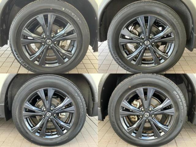 エクストレイル 20Xiレザーエディション 新品タイヤ/保証書/純正 9インチ SDナビ/フリップダウンモニター/インテリジェントルームミラー/衝突安全装置/シートヒーター/全方位モニター/車線逸脱防止支援システム/シート フルレザー 革シート(55枚目)