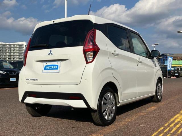 ｅＫワゴン Ｍ　新品タイヤ／保証書／衝突安全装置／シートヒーター　前席／車線逸脱防止支援システム／ＵＳＢジャック／ＥＢＤ付ＡＢＳ／横滑り防止装置／禁煙車／エアバッグ　運転席／エアバッグ　助手席／パワーウインドウ（3枚目）