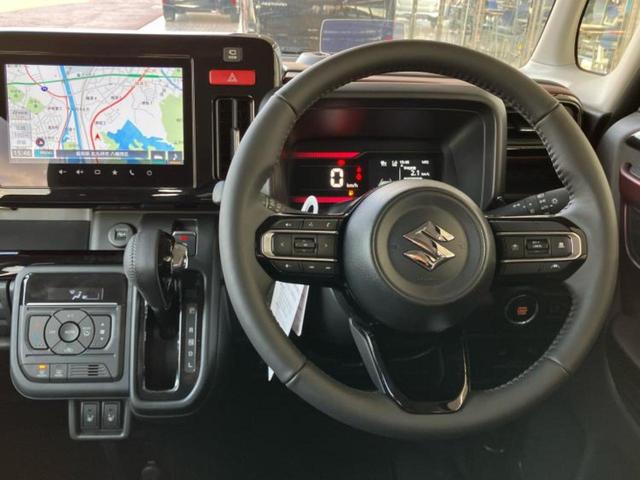 スペーシアカスタム ハイブリッドXS 保証書/純正 9インチ メモリーナビ/セーフティサポート(スズキ)/両側電動スライドドア/シートヒーター 前席/全方位モニター/車線逸脱防止支援システム/登録済未使用車/ヘッドランプ LED 禁煙車(15枚目)