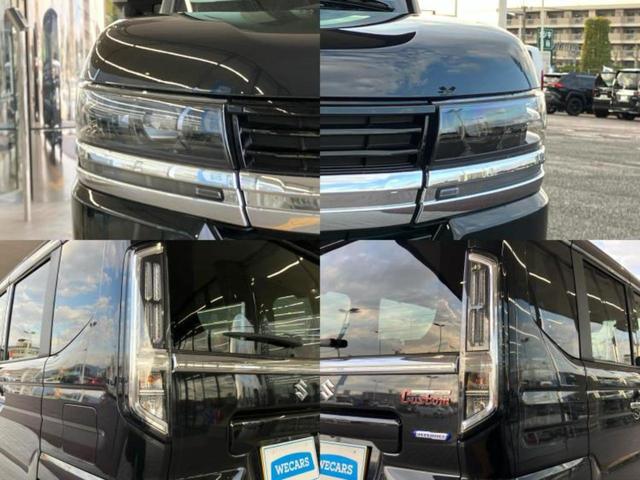 スペーシアカスタム ハイブリッドXS 保証書/純正 9インチ メモリーナビ/セーフティサポート(スズキ)/両側電動スライドドア/シートヒーター 前席/全方位モニター/車線逸脱防止支援システム/登録済未使用車/ヘッドランプ LED 禁煙車(55枚目)