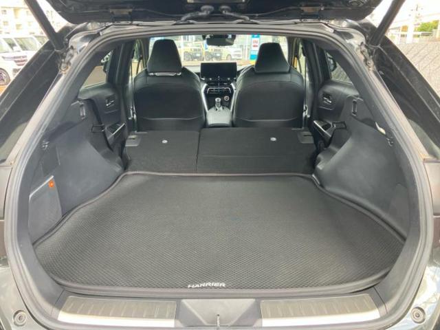 ハリアー Ｚレザーパッケージ　新品タイヤ／サンルーフ／ＪＢＬ／保証書／純正　１２．３インチ　メモリーナビ／デジタルインナーミラー／トヨタセーフティセンス／シートヒーター　前席／パノラミックビューモニター／車線逸脱防止支援システム（19枚目）