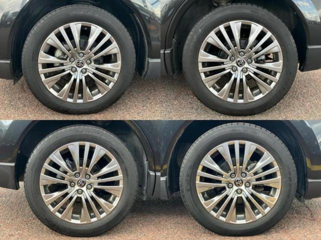 ハリアー Ｚレザーパッケージ　新品タイヤ／サンルーフ／ＪＢＬ／保証書／純正　１２．３インチ　メモリーナビ／デジタルインナーミラー／トヨタセーフティセンス／シートヒーター　前席／パノラミックビューモニター／車線逸脱防止支援システム（53枚目）