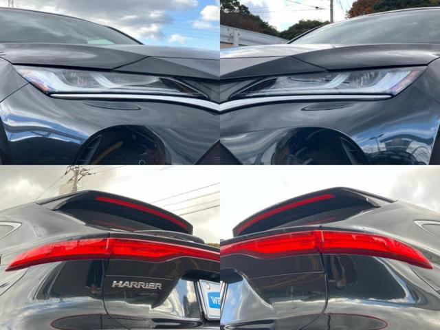 ハリアー Ｚレザーパッケージ　新品タイヤ／サンルーフ／ＪＢＬ／保証書／純正　１２．３インチ　メモリーナビ／デジタルインナーミラー／トヨタセーフティセンス／シートヒーター　前席／パノラミックビューモニター／車線逸脱防止支援システム（54枚目）