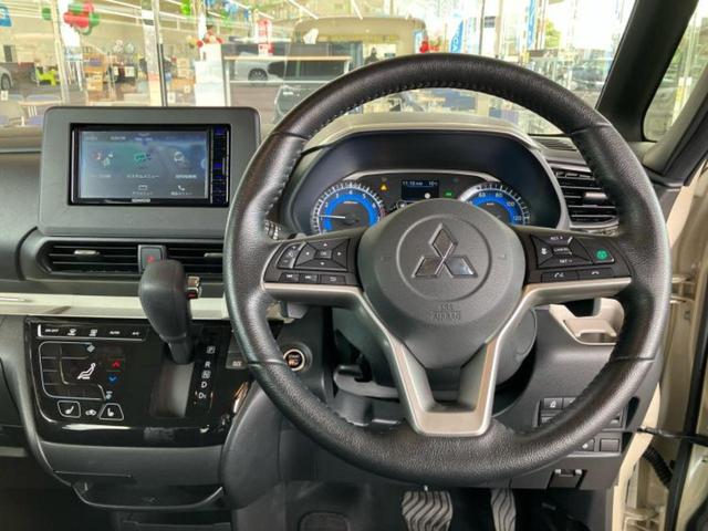 デリカミニ ４ＷＤ　Ｔプレミアム　社外　ＳＤナビ／イーアシスト（ミツビシ）／両側電動スライドドア／シートヒーター　前席／全方位モニター／車線逸脱防止支援システム／シート　ハーフレザー／ドライブレコーダー　社外／ヘッドランプ　ＬＥＤ（14枚目）