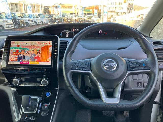 セレナ ｅパワーハイウェイスターＶ　新品タイヤ／保証書／純正　１０インチ　メモリーナビ／フリップダウンモニター　純正　１１インチ／インテリジェントルームミラー／エマージェンシーブレーキ／ハンズフリー両側電動スライドドア　全周囲カメラ（15枚目）