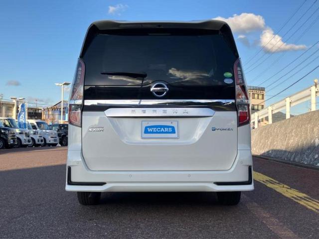 セレナ ｅパワーハイウェイスターＶ　新品タイヤ／保証書／純正　１０インチ　メモリーナビ／フリップダウンモニター　純正　１１インチ／インテリジェントルームミラー／エマージェンシーブレーキ／ハンズフリー両側電動スライドドア　全周囲カメラ（48枚目）