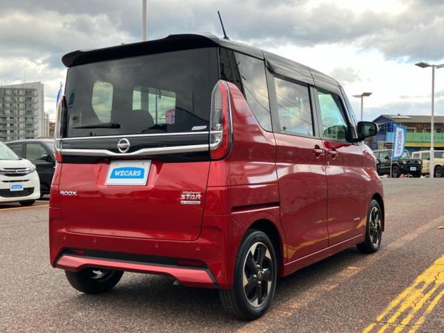 ルークス ハイウェイスターX 新品タイヤ/純正 SDナビ/衝突安全装置/電動スライドドア/アラウンドビューモニター/車線逸脱防止支援システム/ヘッドランプ LED/Bluetooth接続/EBD付ABS/横滑り防止装置(3枚目)