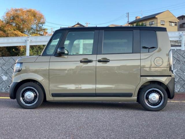 Ｎ－ＢＯＸジョイ ターボ２トーン　保証書／純正　８インチ　ナビ／ホンダセンシング／両側電動スライドドア／シートヒーター　前席／車線逸脱防止支援システム／登録済未使用車／ヘッドランプ　ＬＥＤ／Ｂｌｕｅｔｏｏｔｈ接続／ＥＢＤ付ＡＢＳ（2枚目）