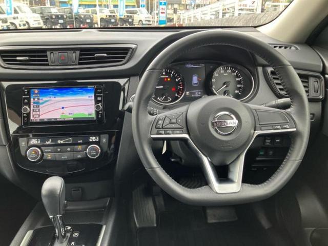 エクストレイル ２０Ｘ　保証書／純正　ＳＤナビ／インテリジェントルームミラー／エマージェンシーブレーキ／アラウンドビューモニター／車線逸脱防止支援システム／シート　合皮／ヘッドランプ　ＬＥＤ／Ｂｌｕｅｔｏｏｔｈ接続　ＥＴＣ（15枚目）