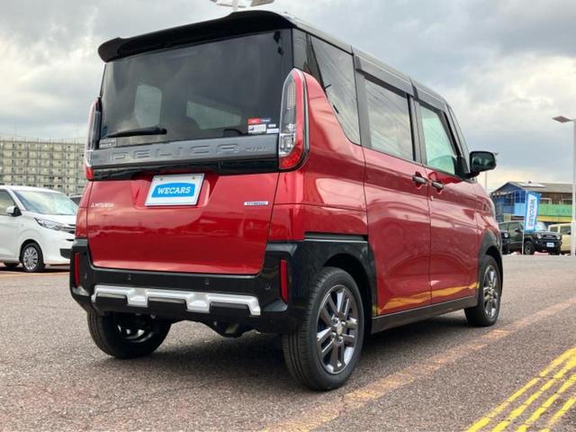 デリカミニ ４ＷＤ　Ｔプレミアム　新品タイヤ／社外　メモリーナビ／デジタルルームミラー／イーアシスト（ミツビシ）／両側電動スライドドア／シートヒーター　前席／全方位モニター／車線逸脱防止支援システム／ヘッドランプ　ＬＥＤ　全周囲カメラ（3枚目）