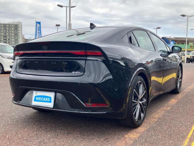 プリウス Ｚ　保証書／純正　１２．３インチ　メモリーナビ／デジタルインナーミラー／トヨタセーフティセンス／シートヒーター　前席／パノラミックビューモニター／車線逸脱防止支援システム／シート　合皮　全周囲カメラ（3枚目）