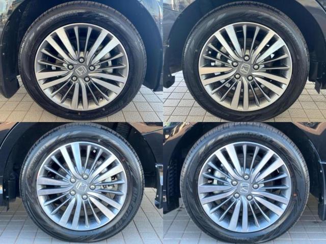 オデッセイハイブリッド ハイブリッドアブソルート・ＥＸホンダセンシング　保証書／純正　ＳＤナビ／フリップダウンモニター／衝突安全装置／両側電動スライドドア／シートヒーター／マルチビューカメラシステム／車線逸脱防止支援システム／シート　ハーフレザー　衝突被害軽減システム（55枚目）