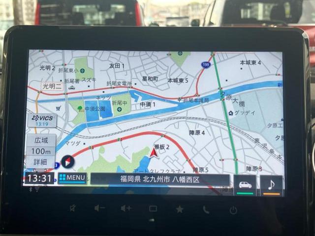 スペーシアカスタム ハイブリッドＸＳ　新品タイヤ／保証書／ディスプレイオーディオ＋ナビ９インチ／両側電動スライドドア／シートヒーター　運転席／全方位モニター用カメラ／シート　ハーフレザー／ドライブレコーダー　前後　全周囲カメラ　ＤＶＤ再生（10枚目）