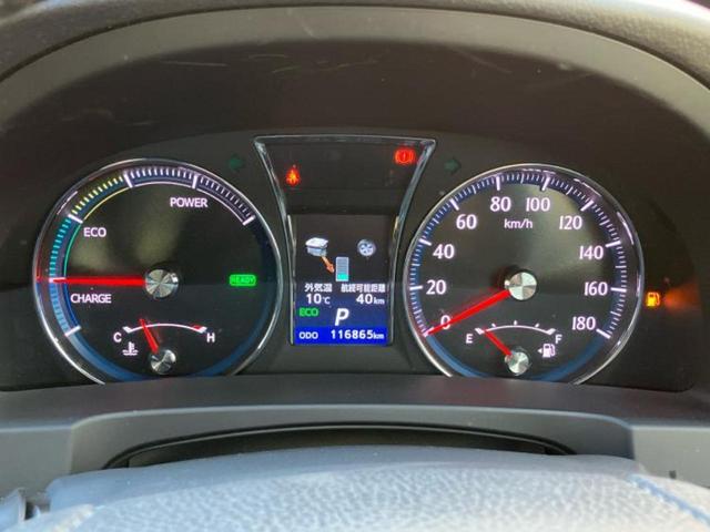 クラウンハイブリッド ハイブリッドアスリートＳブラックスタイル　新品タイヤ／保証書／純正　ＨＤＤナビ／シートヒーター／ドライブレコーダー　社外／ヘッドランプ　ＬＥＤ／Ｂｌｕｅｔｏｏｔｈ接続／ＥＴＣ／ＥＢＤ付ＡＢＳ／横滑り防止装置／アイドリングストップ　バックカメラ（14枚目）