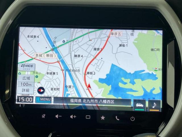 ハスラー ハイブリッドＸ　新品タイヤ／保証書／純正　９インチ　メモリーナビ／セーフティサポート（スズキ）／シートヒーター　前席／全方位モニター用カメラ／車線逸脱防止支援システム／ヘッドランプ　ＬＥＤ／ＵＳＢジャック　ＤＶＤ再生（10枚目）