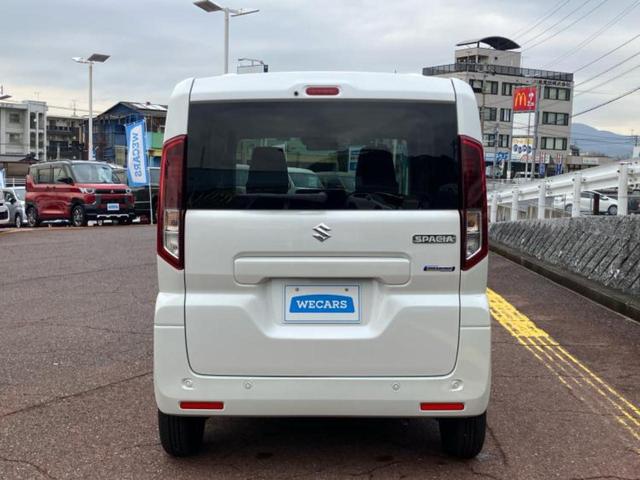 スペーシア ハイブリッドＧ　保証書／デュアルカメラブレーキサポート（スズキ）／車線逸脱防止支援システム／ヘッドランプ　ＬＥＤ／ＥＢＤ付ＡＢＳ／横滑り防止装置／アイドリングストップ／禁煙車／衝突安全ボディ　スーパーチャージャー（46枚目）