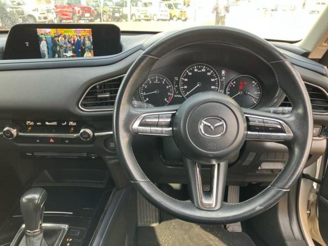 ＣＸ－３０ ２０Ｓ　新品タイヤ／保証書／純正　ＳＤナビ／衝突安全装置／車線逸脱防止支援システム／ヘッドランプ　ＬＥＤ／Ｂｌｕｅｔｏｏｔｈ接続／ＥＴＣ／ＥＢＤ付ＡＢＳ／横滑り防止装置／アイドリングストップ　バックカメラ（15枚目）