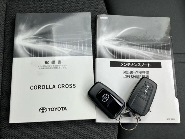 カローラクロス ハイブリッドＺ　新品タイヤ／保証書／ディスプレイオーディオ＋ナビ９インチ／衝突安全装置／シートヒーター　前席／パノラミックビューモニター／車線逸脱防止支援システム／シート　合皮／電動バックドア　衝突被害軽減システム（36枚目）