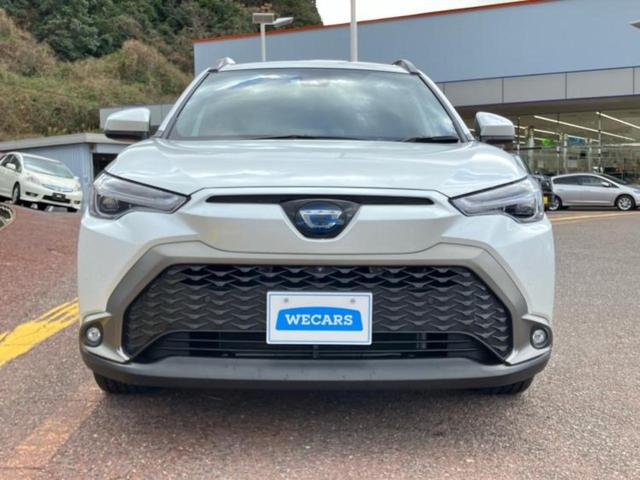 カローラクロス ハイブリッドＺ　新品タイヤ／保証書／ディスプレイオーディオ＋ナビ９インチ／衝突安全装置／シートヒーター　前席／パノラミックビューモニター／車線逸脱防止支援システム／シート　合皮／電動バックドア　衝突被害軽減システム（45枚目）