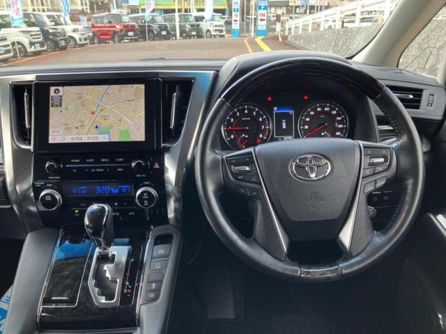 アルファード S Cパッケージ 新品タイヤ/サンルーフ/純正エアロ/保証書/ディスプレイオーディオ+ナビ/デジタルインナーミラー/トヨタセーフティセンス/両側電動スライドドア/車線逸脱防止支援システム/シート 合皮 フルエアロ(14枚目)