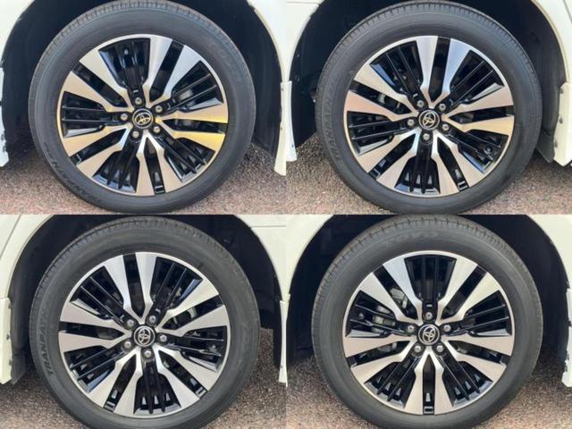 アルファード S Cパッケージ 新品タイヤ/サンルーフ/純正エアロ/保証書/ディスプレイオーディオ+ナビ/デジタルインナーミラー/トヨタセーフティセンス/両側電動スライドドア/車線逸脱防止支援システム/シート 合皮 フルエアロ(55枚目)