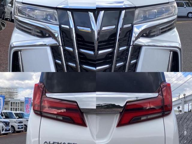 アルファード S Cパッケージ 新品タイヤ/サンルーフ/純正エアロ/保証書/ディスプレイオーディオ+ナビ/デジタルインナーミラー/トヨタセーフティセンス/両側電動スライドドア/車線逸脱防止支援システム/シート 合皮 フルエアロ(56枚目)