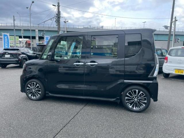 タント カスタムＲＳ　保証書／社外　９インチ　ＳＤナビ／衝突安全装置／両側電動スライドドア／パノラマモニター／車線逸脱防止支援システム／シート　ハーフレザー／ドライブレコーダー　社外／ヘッドランプ　ＬＥＤ　全周囲カメラ（2枚目）