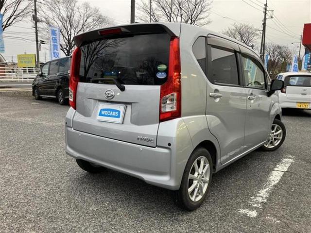 ムーヴ ＸターボＳＡ３　新品タイヤ／保証書／ディスプレイオーディオ／スマートアシスト（トヨタ・ダイハツ）／シートヒーター／車線逸脱防止支援システム／Ｂｌｕｅｔｏｏｔｈ接続／ＥＢＤ付ＡＢＳ／横滑り防止装置　衝突被害軽減システム（3枚目）