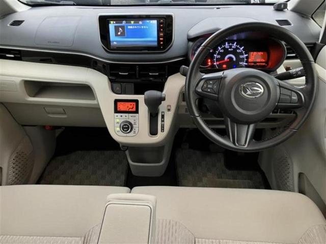 ムーヴ ＸターボＳＡ３　新品タイヤ／保証書／ディスプレイオーディオ／スマートアシスト（トヨタ・ダイハツ）／シートヒーター／車線逸脱防止支援システム／Ｂｌｕｅｔｏｏｔｈ接続／ＥＢＤ付ＡＢＳ／横滑り防止装置　衝突被害軽減システム（4枚目）