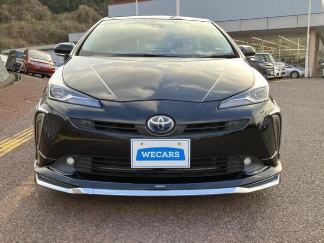 プリウス Sツーリングセレクション 新品タイヤ/モデリスタエアロ/保証書/社外 SDナビ/トヨタセーフティセンス/シートヒーター 前席/車線逸脱防止支援システム/シート 合皮/ヘッドランプ LED/Bluetooth接続 フルエアロ(46枚目)