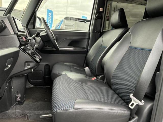 タント カスタムX 新品タイヤ/保証書/社外 SDナビ/スマートアシスト(トヨタ・ダイハツ)/両側電動スライドドア/シートヒーター 前席/車線逸脱防止支援システム/シート ハーフレザー/ドライブレコーダー 前後 ドラレコ(5枚目)